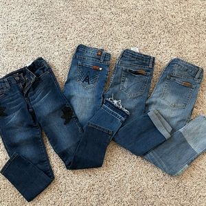 Lot of girls designer jeans (4 pairs)